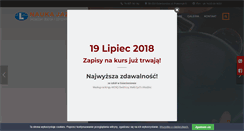 Desktop Screenshot of naukajazdyks.pl